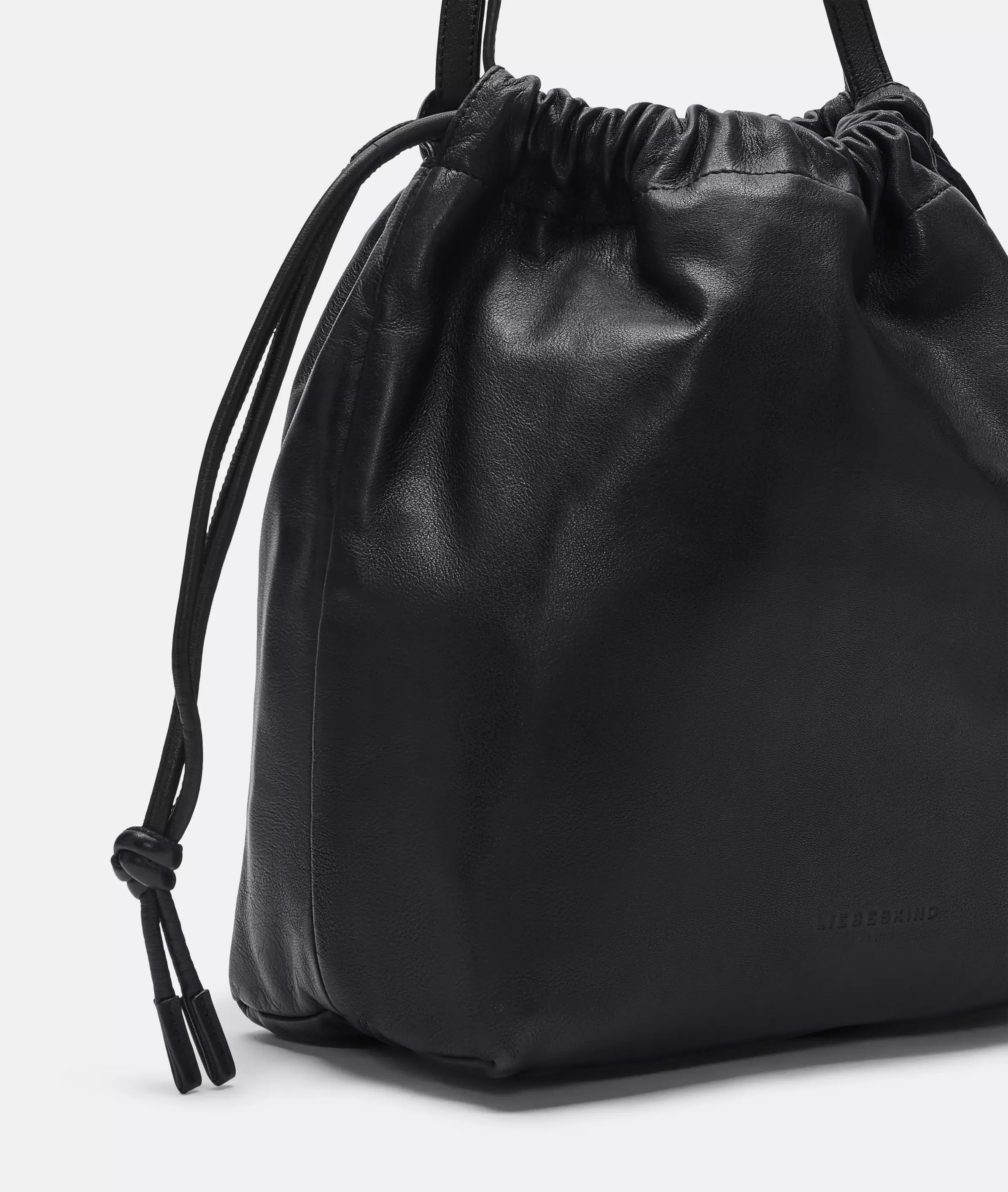 Lya Hobo M Spacious sheepskin pouch bag