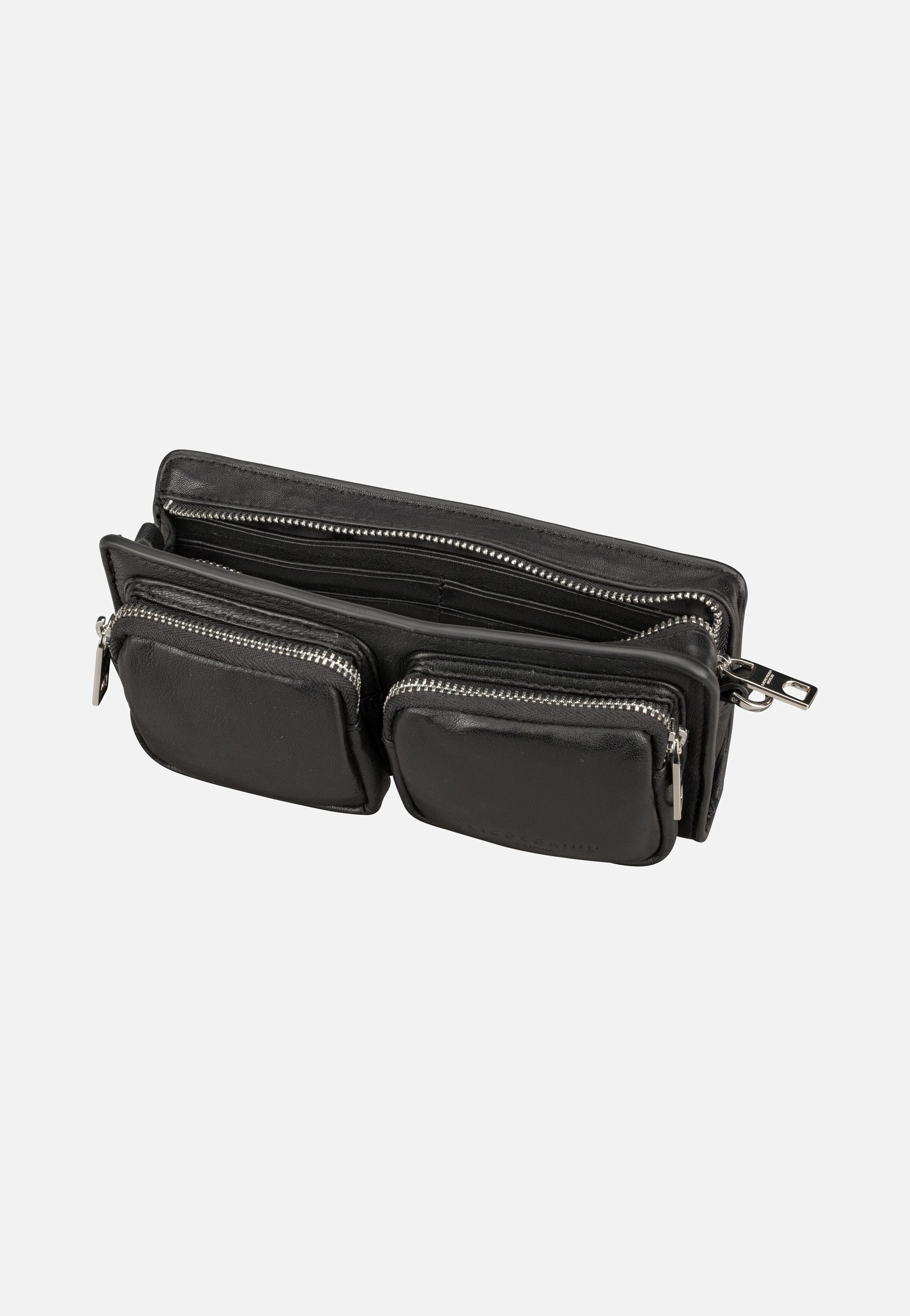 Maia Pouch M Sheep Natural Black - Clutch