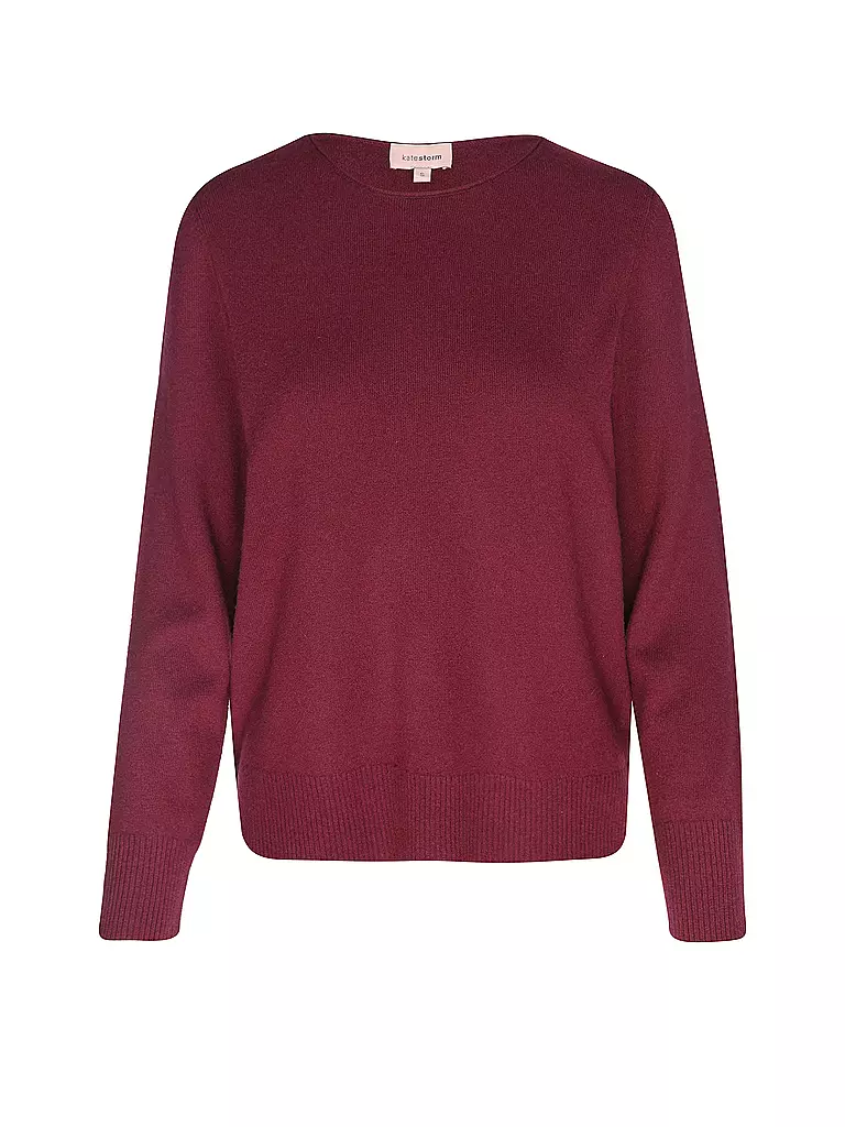 KATESTORM Kaschmirpullover  dunkelrot