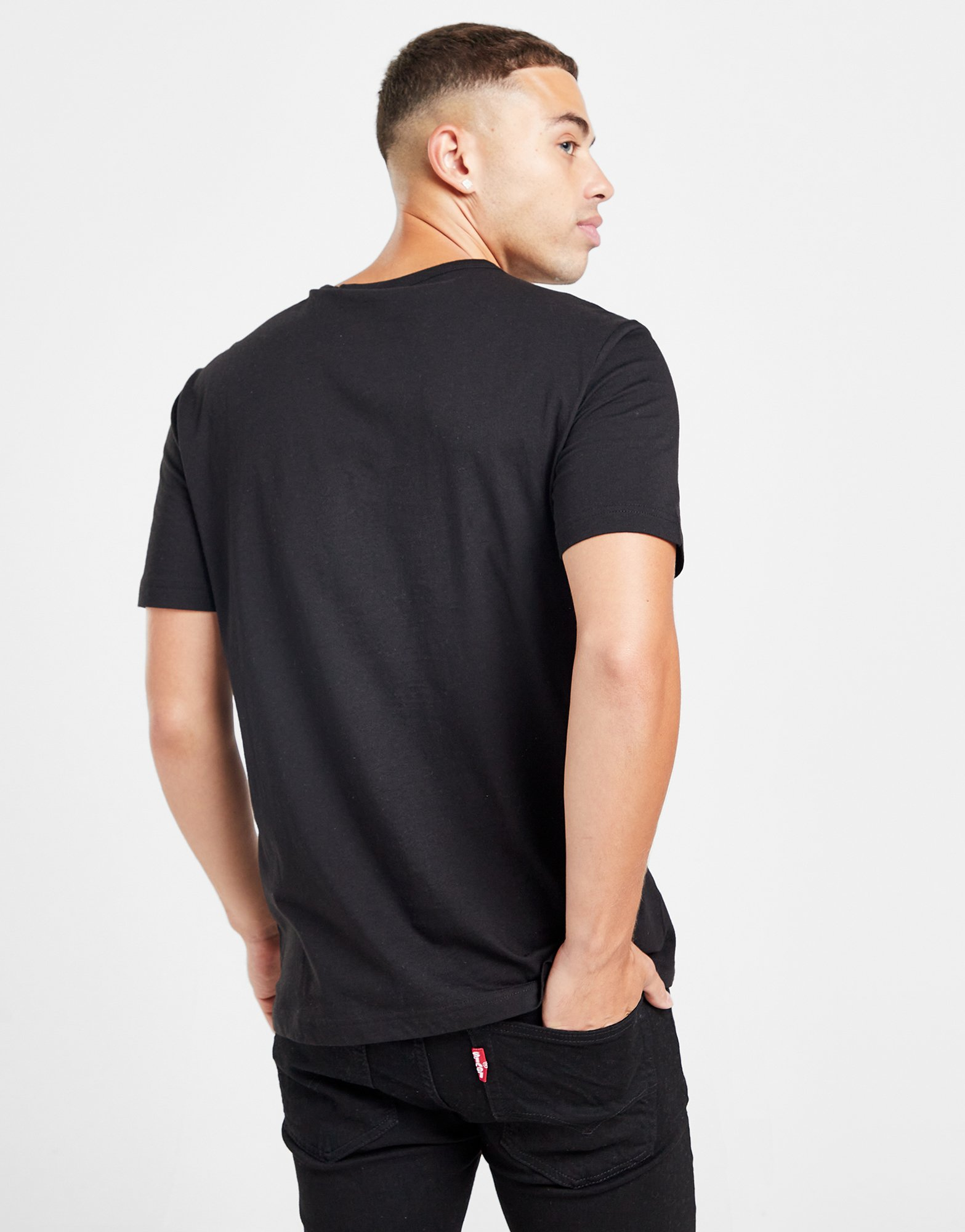 BOSS T-Shirt Logo Incurvé