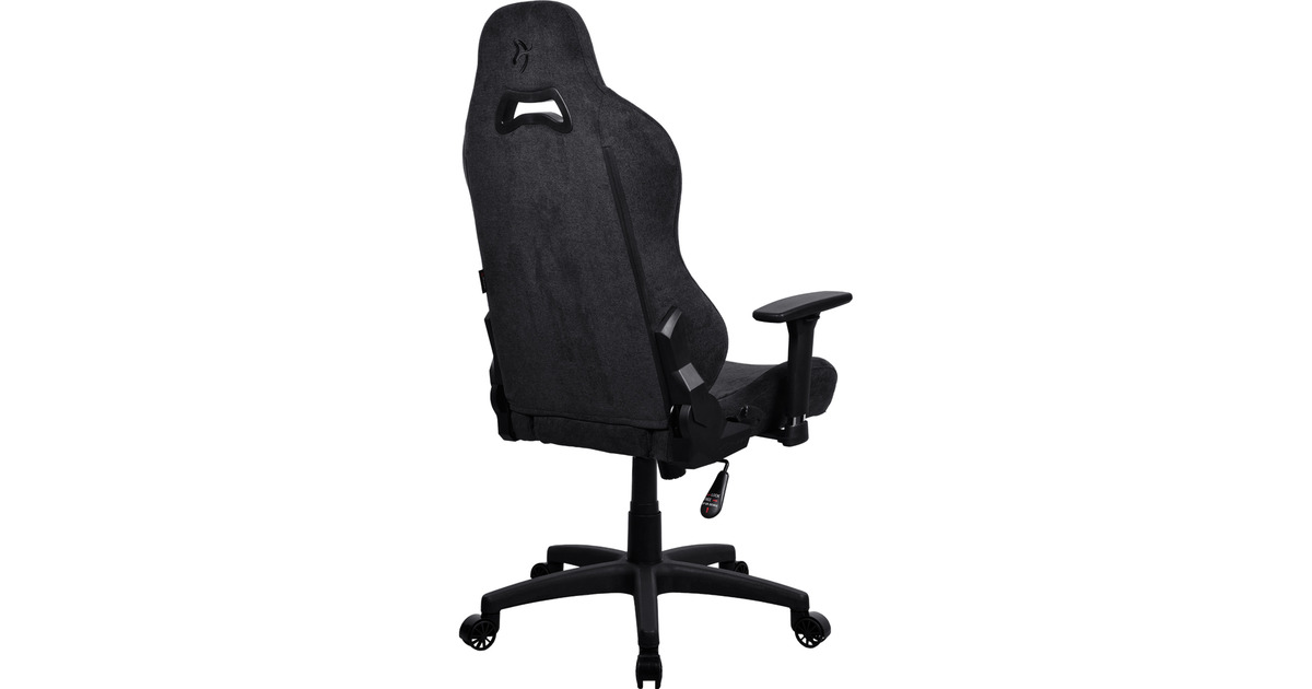 ArozziTorretta Soft Fabric - Pure Black gamestoel  (Zwart)