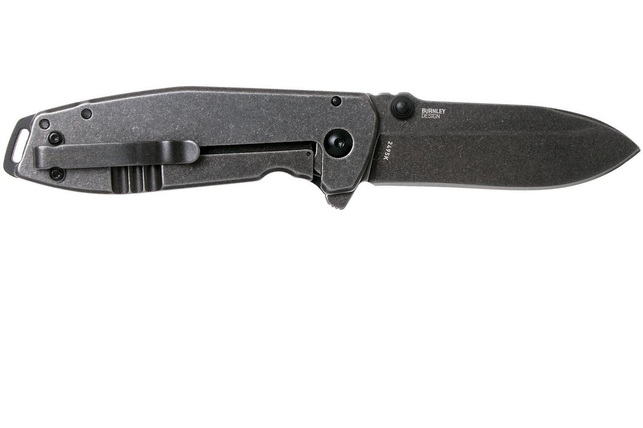CRKT Squid XM Black 2495K zakmes, Lucas Burnley design
