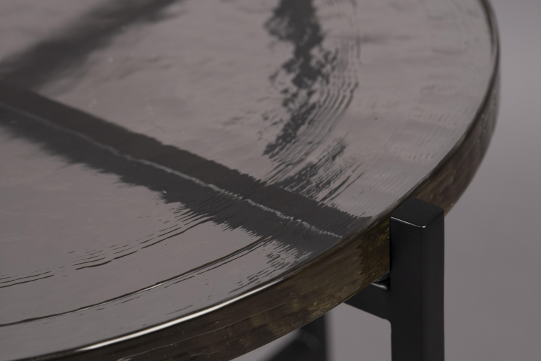 Dutchbone Vidrio bijzettafel zwart
