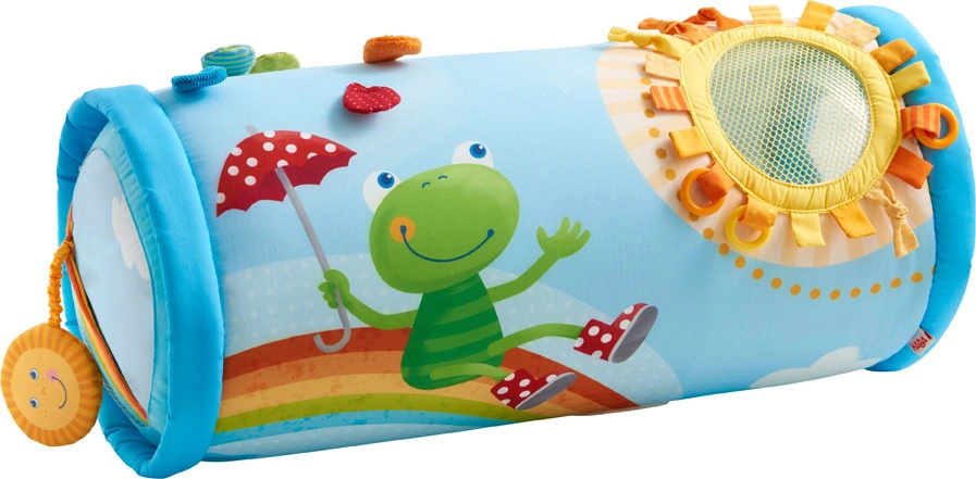 Krabbelrolle REGENBOGENWELT mit Luftfüllung