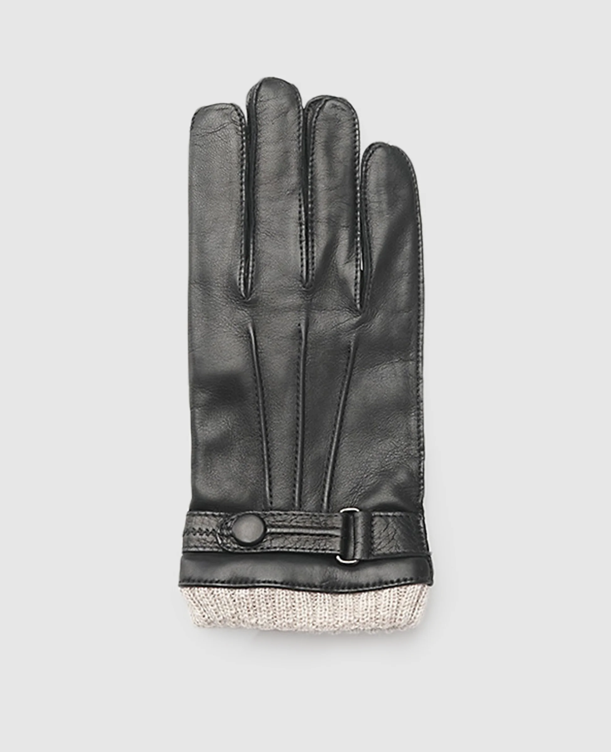 Lederhandschuhe mit Bund