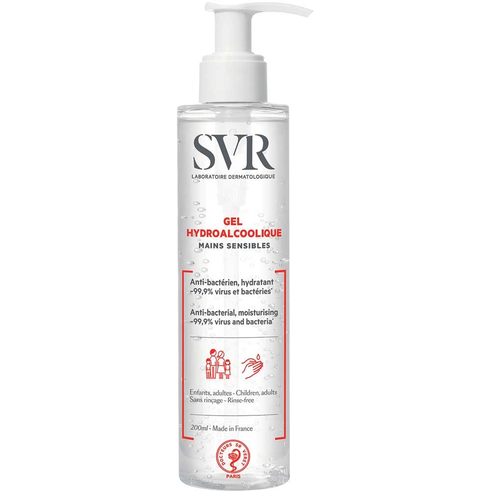Gel hydroalcoolique - Mains sensibles - 200 ml