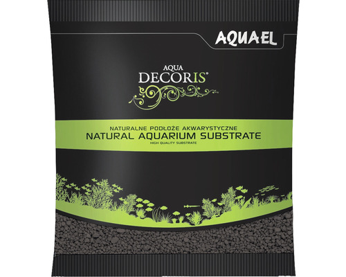 Aquariumgrind AQUAEL Aqua Decoris 2-3 mm 1 kg zwart