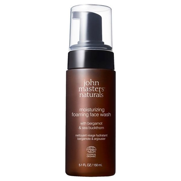 John Masters Organics - Hydraterende schuimende gezichtsreiniger Woody