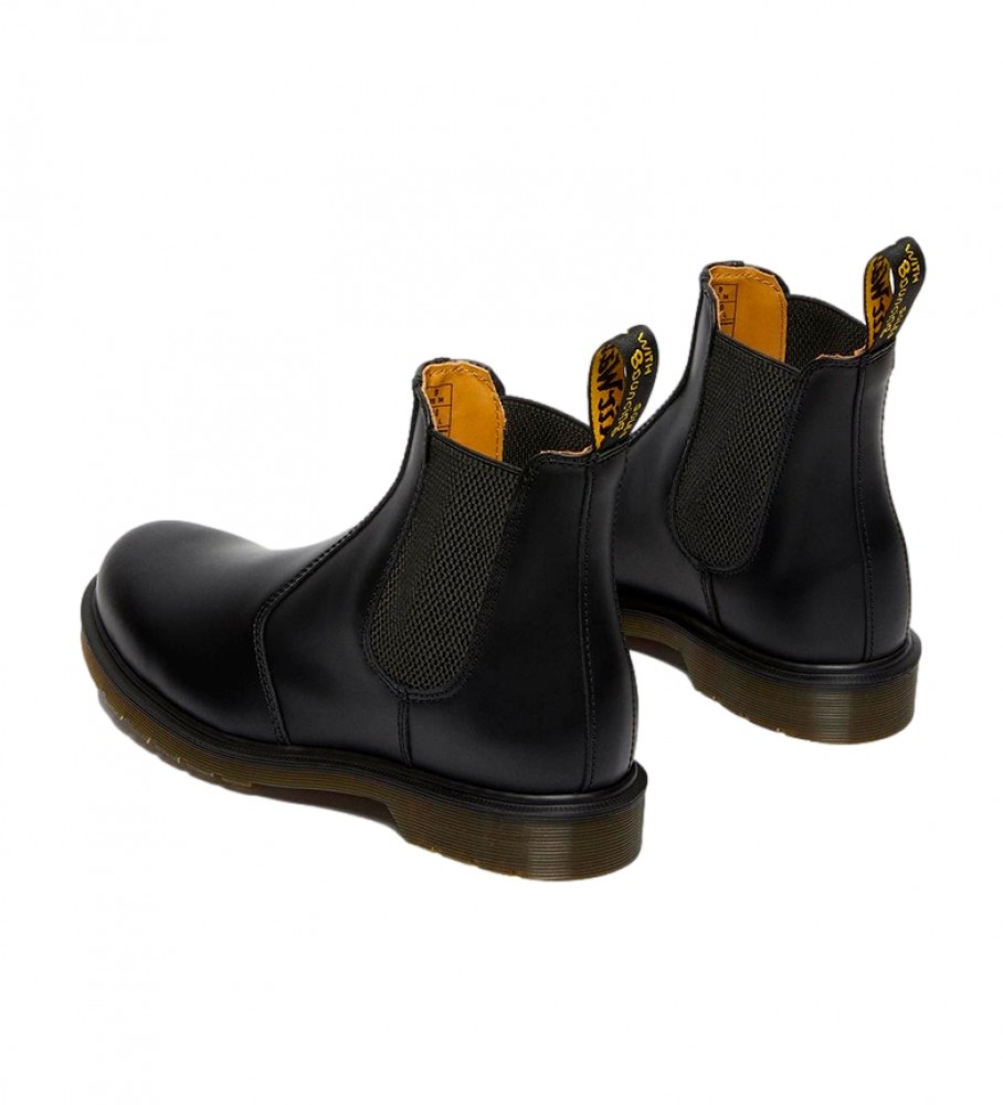 Botas Dr. Martens de couro 2976 pretas lisas