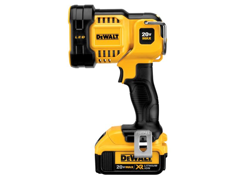 DEWALT Akku-LED-Strahler DCL043 18 V, Solo 18 V Akku-LED-Leuchte aus der innovativen XR-Serie