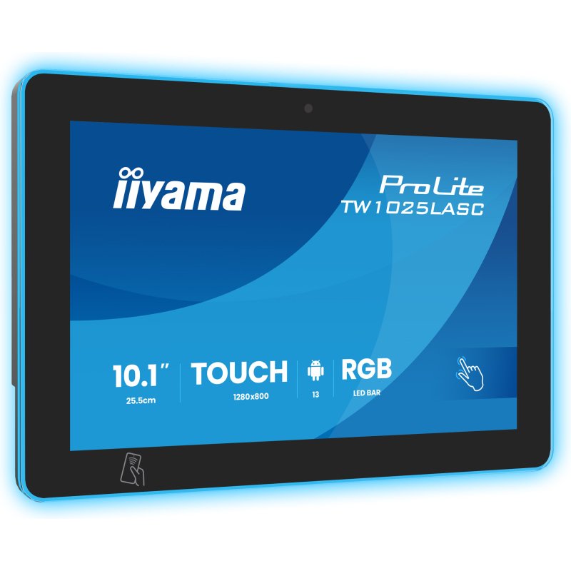 iiyama ProLite TW1025LASC-B3PNR écran plat de PC 25,6 cm (10.1