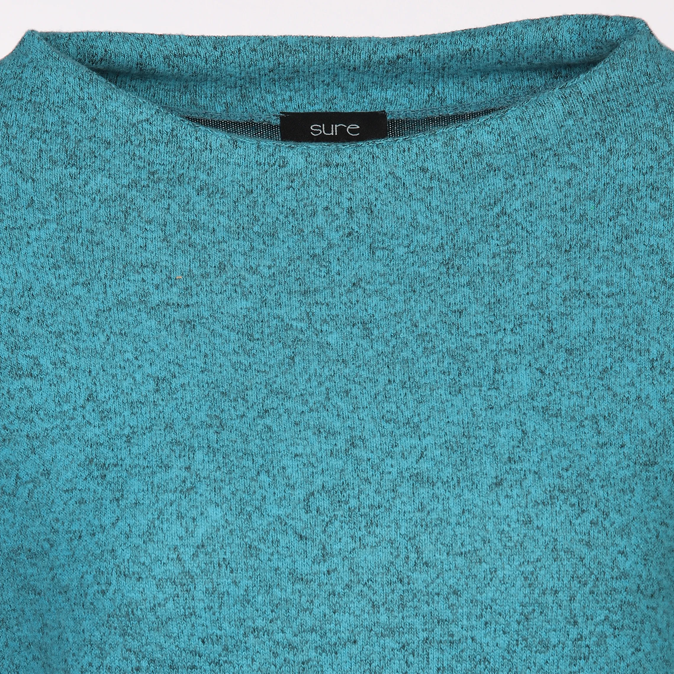 Damen Flauschshirt meliert