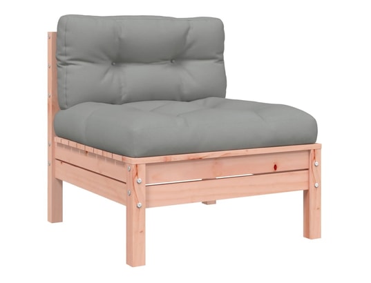 LES TENDANCES - Salon extérieur Salon de jardin-bois rosé-6 places-63x63x62.5-487361