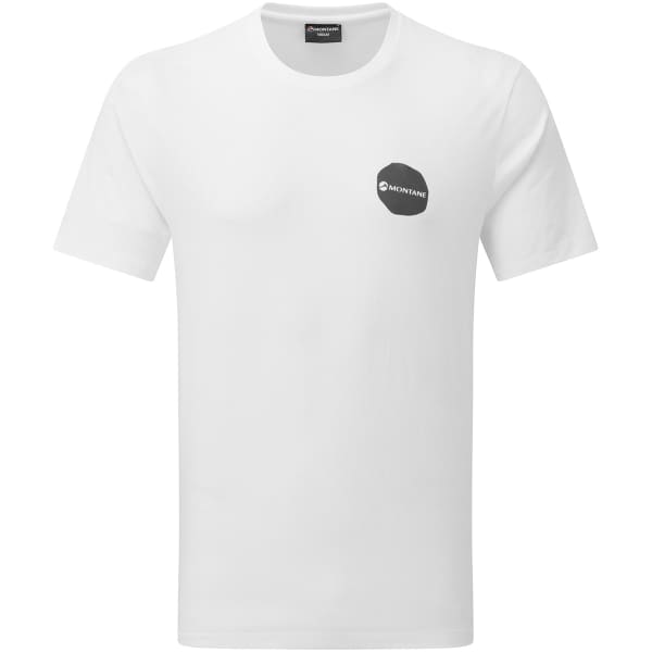 T-shirt randonnée MONTANE TRANSPOSE T-SHIRT WHITE