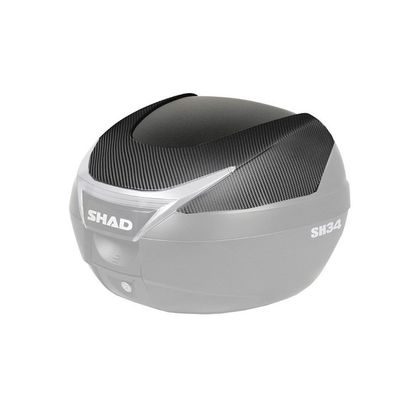 Couvercle Top case Shad pour Top case SH 34 Universel - Noir