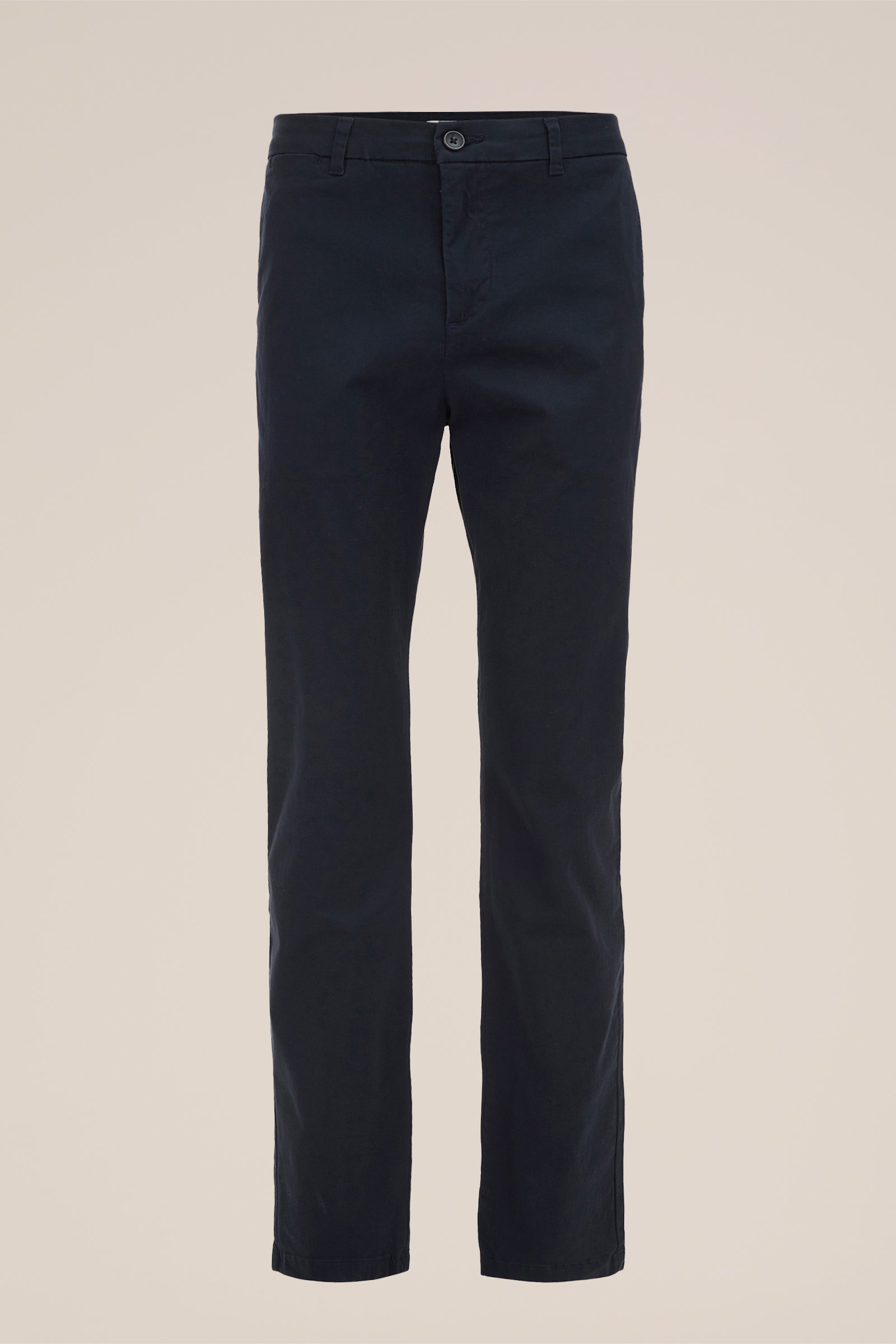slim fit chino met stretch Fundamentals Donkerblauw