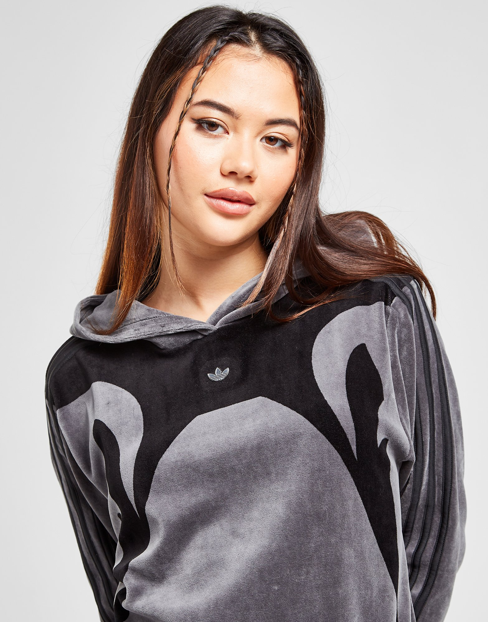 adidas Originals Sweat à Capuche Velvet Femme