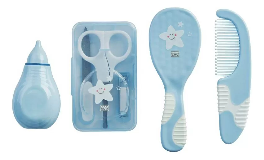 SARO BABY Babys Toiletsager - Blue - 1 stk.