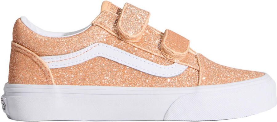 Vans Lage Sneakers Old Skool V GLITTER Apricot Glow