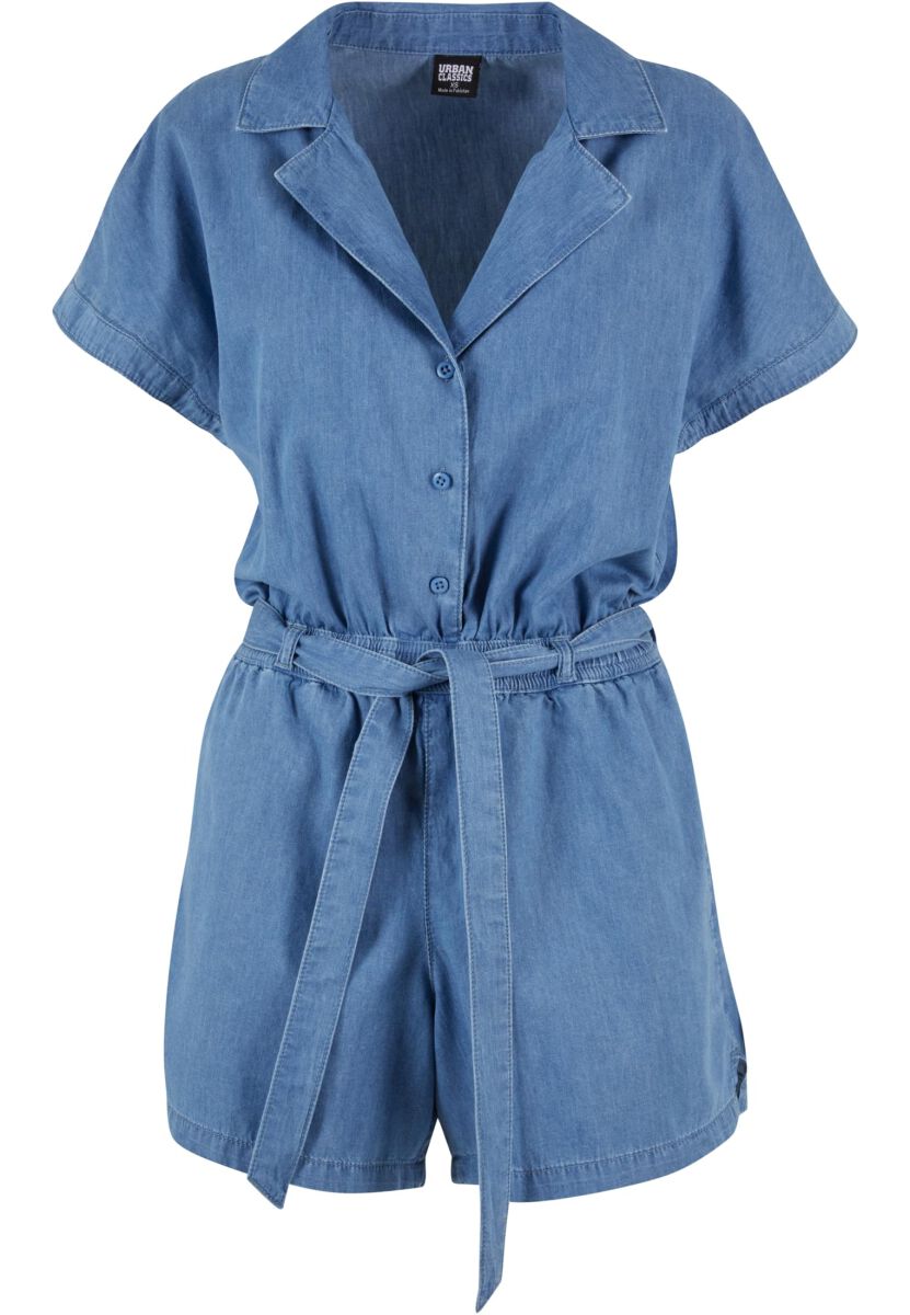 Ladies Light Denim Resort Jumpsuit | Urban Classics Salopette