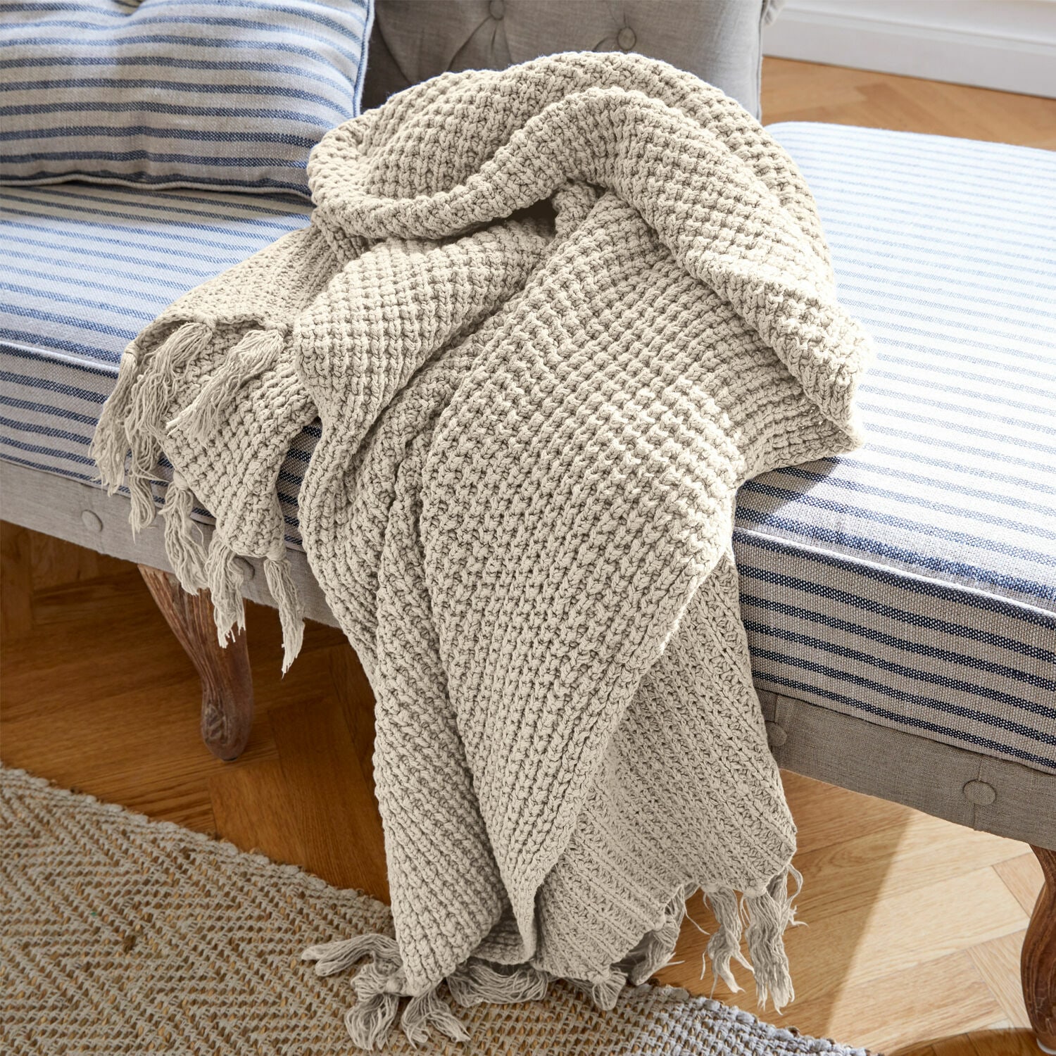 Plaid Kendall leinen