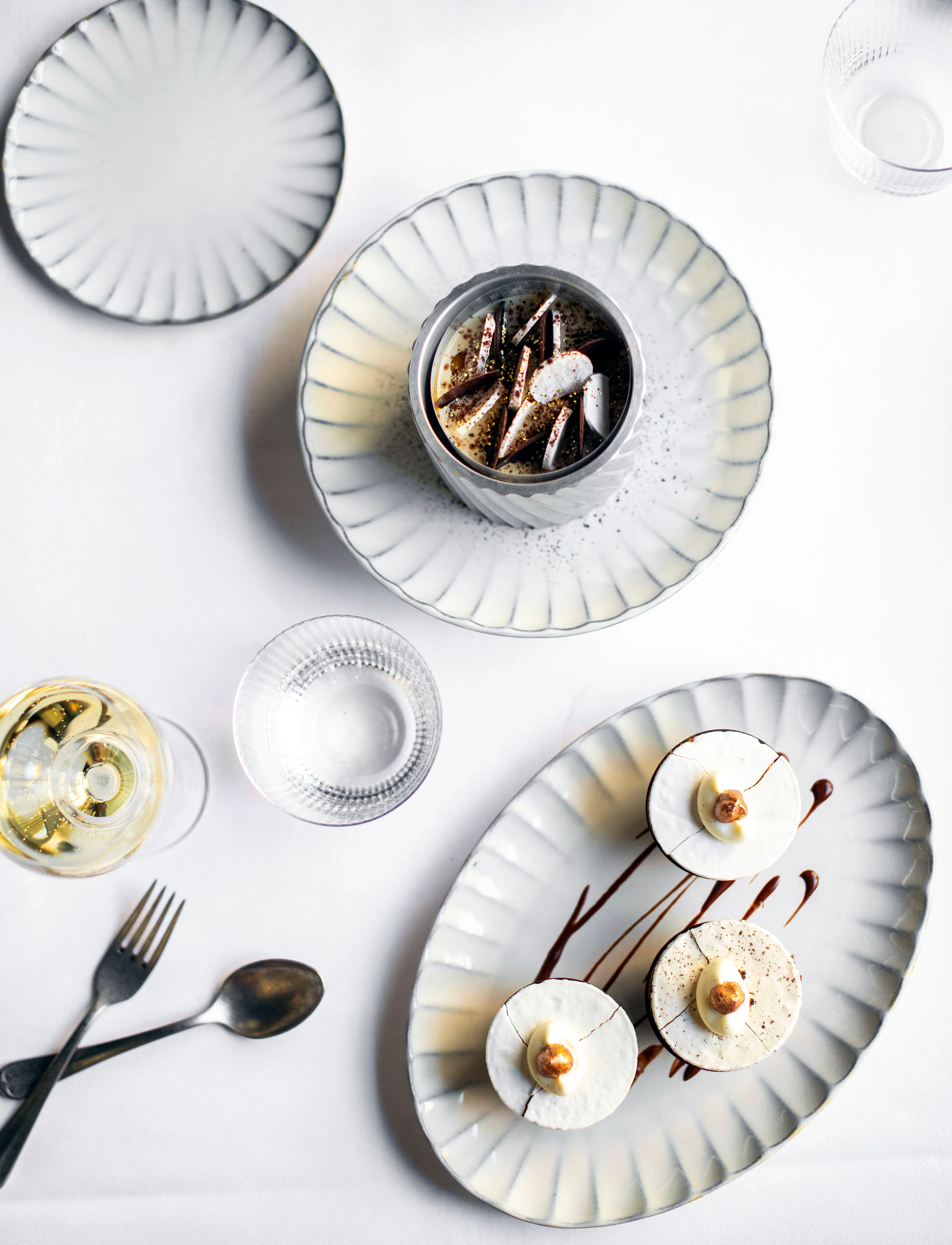 INKU - Assiette céramique | Blanc