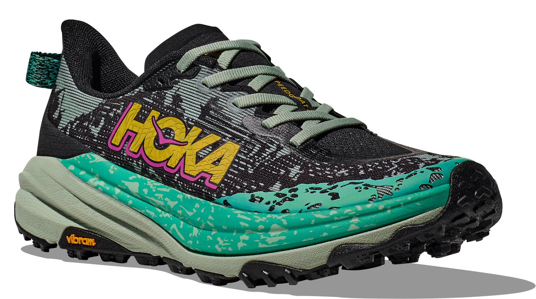 Speedgoat 6 Dame BLVR/Black/Aloe Vera