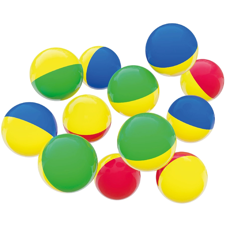 HUBELINO® 12-teiliges Kugelset (zweifarbig-bunt)
