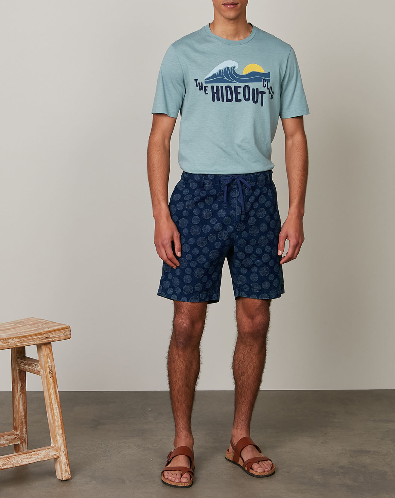 Hartford Short Tank indigo