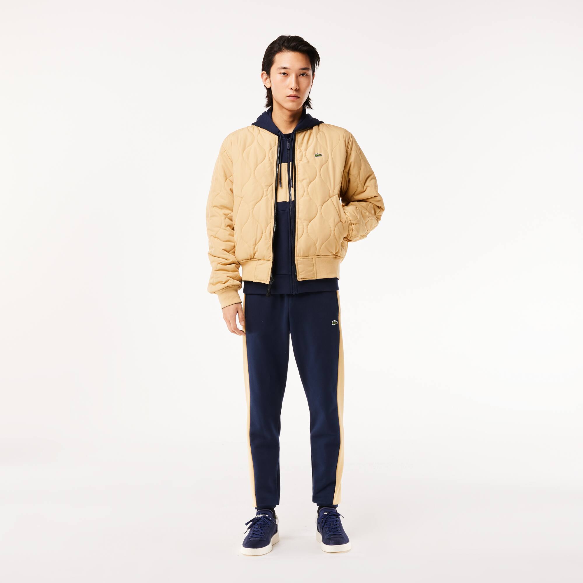Colourblock Jogginghose Trainingshosen - Blau - Lacoste - Herren