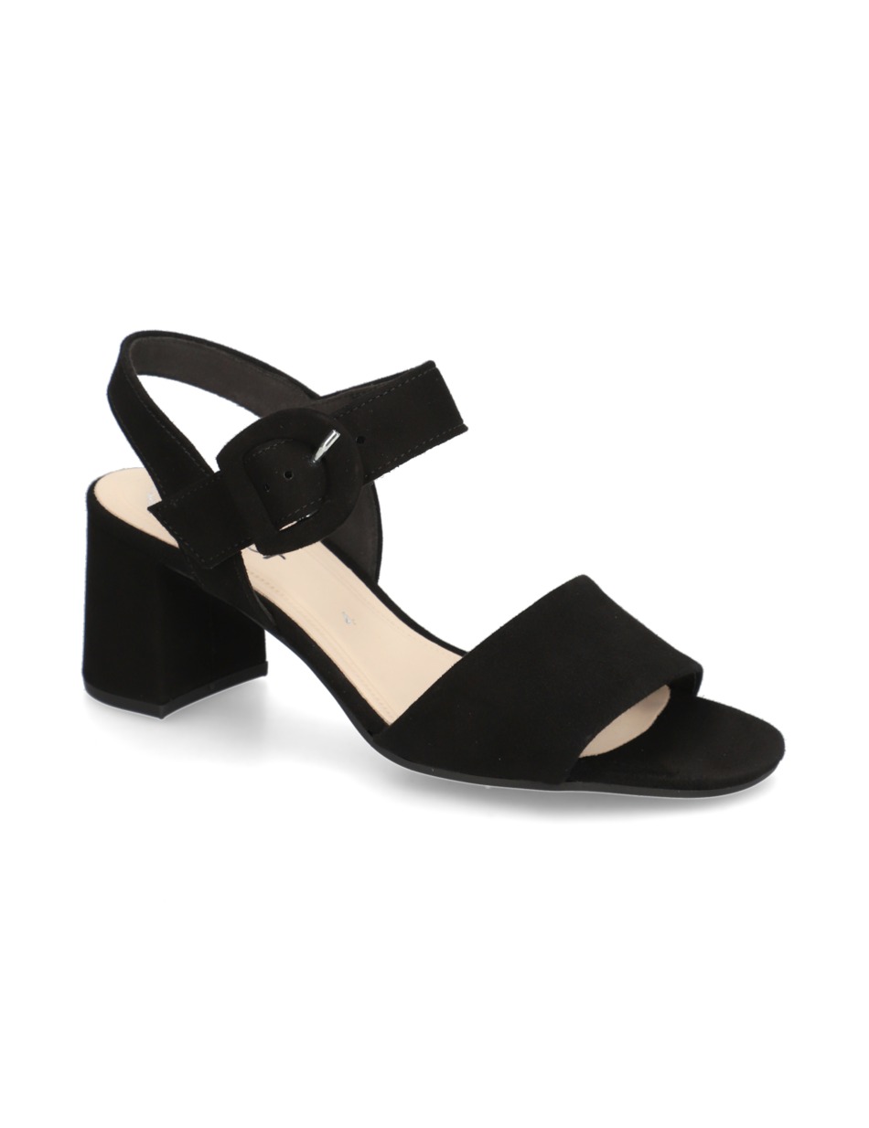 Veloursleder Sandale