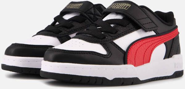 PUMA RBD Game Low AC+PS Unisex Sneakers White ForAllTimeRed Black Gold