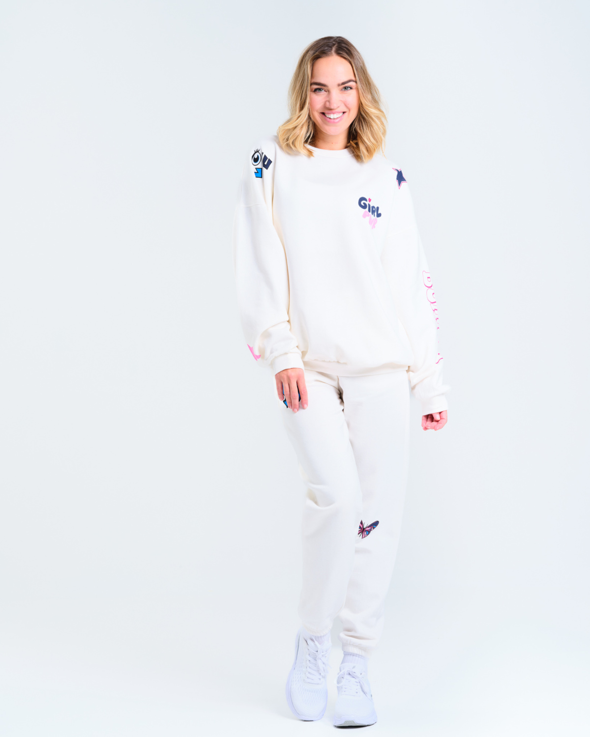 Bumpro BP Sweatpants White\Multi