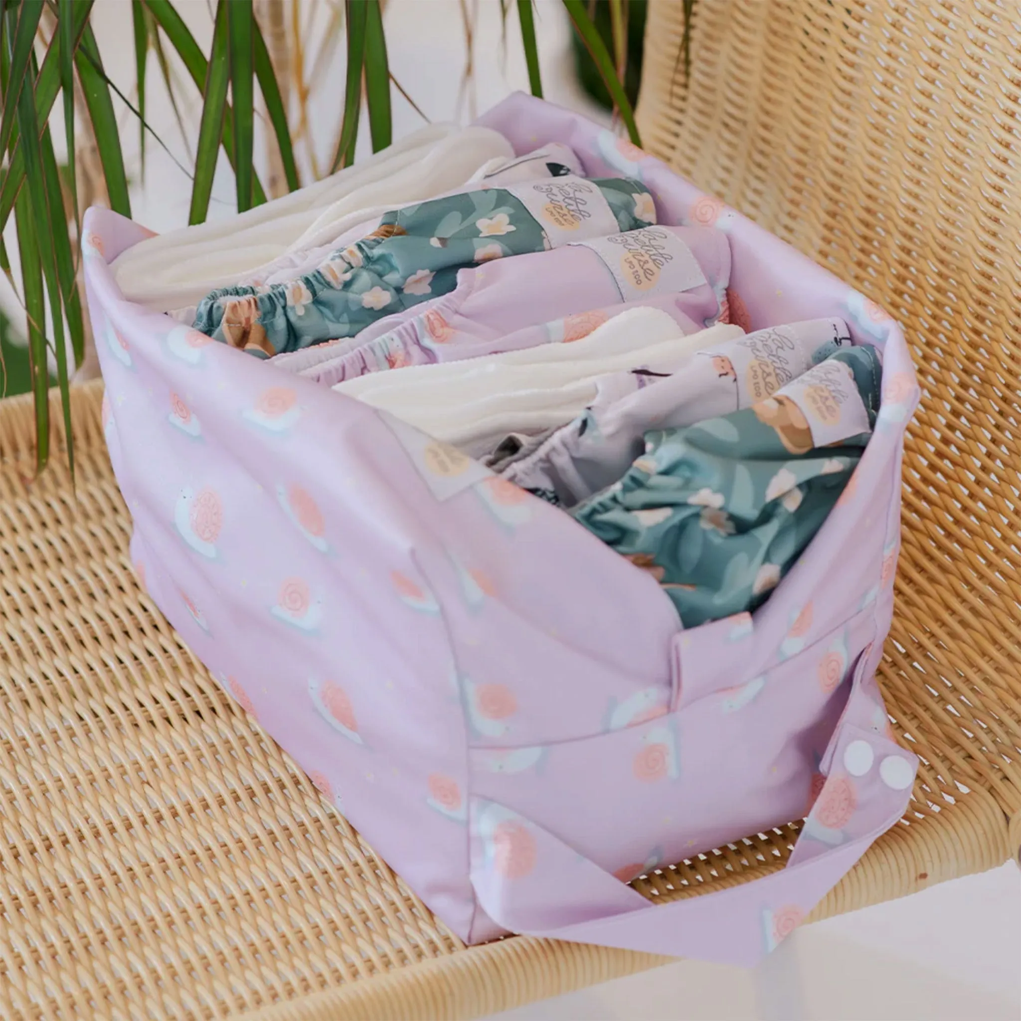 La Petite Ourse Sac de Rangement POD - Escargot