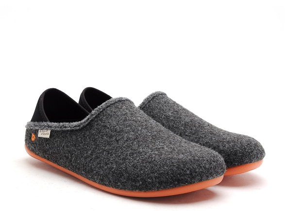 La maison de l espadrille chaussons homme 6717 6 noir
