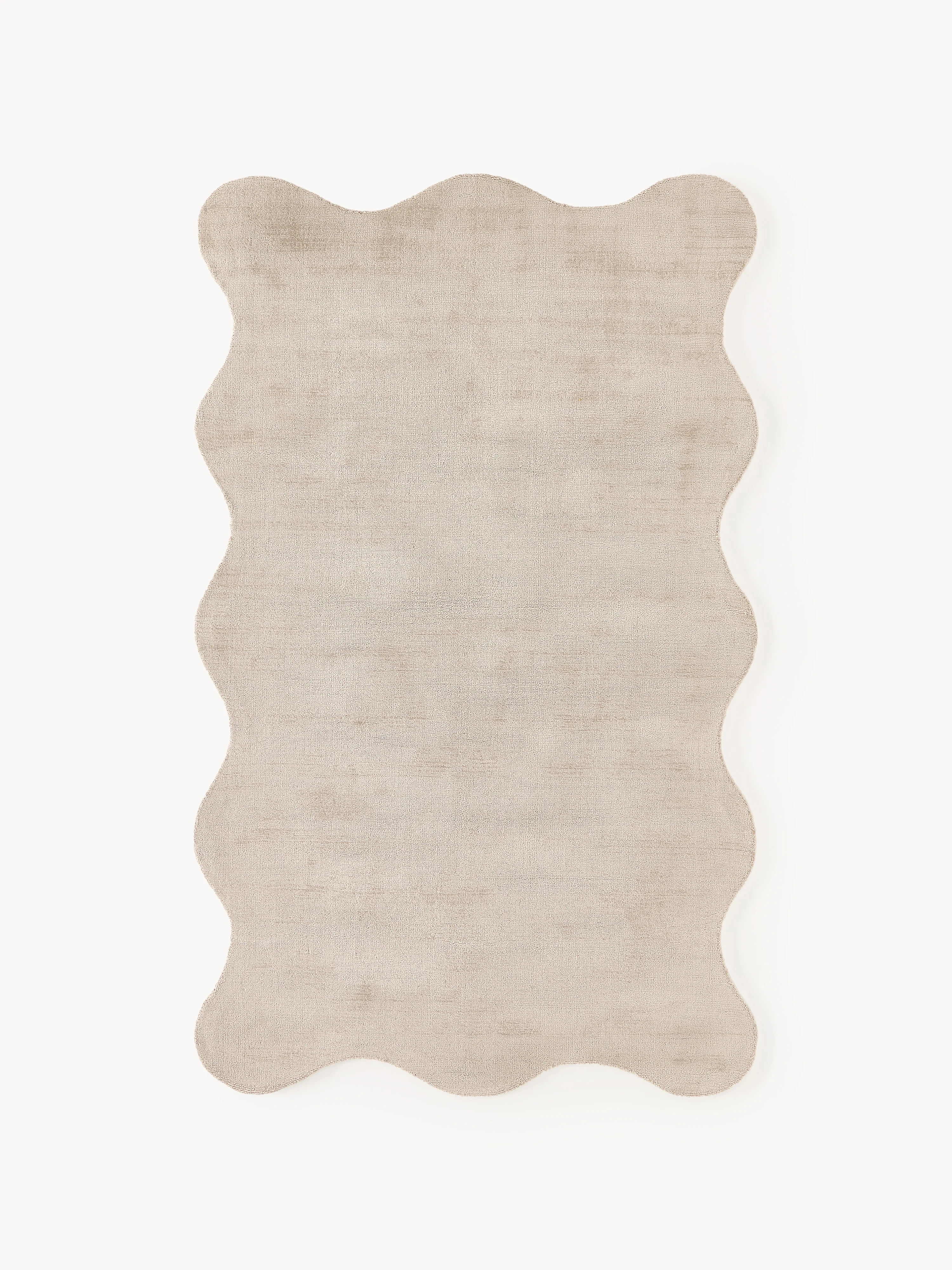 Handgeweven vloerkleed Wavy