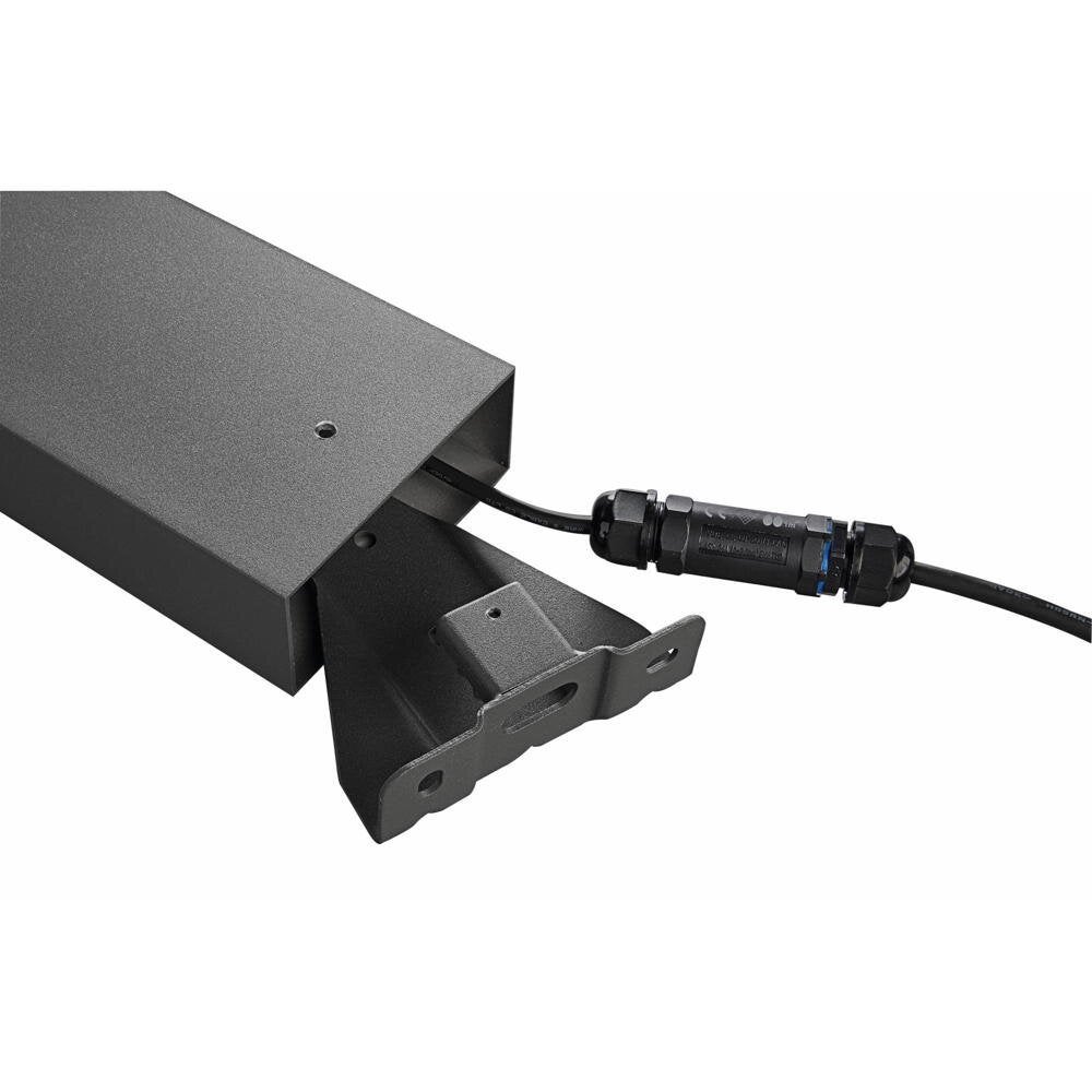 Juna LED-padverlichting in antraciet, 6W, 300lm, IP54