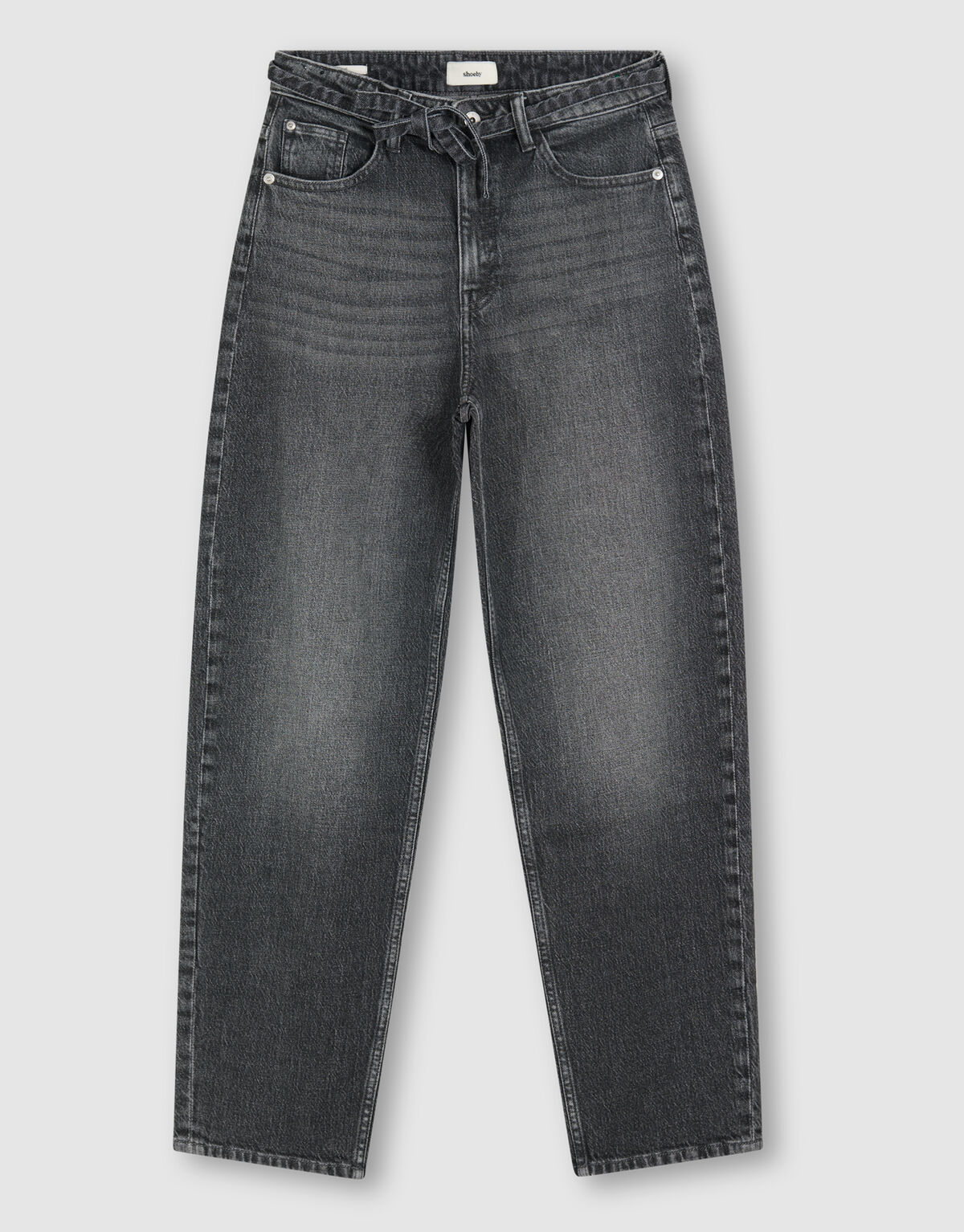 Balloon Fit Jeans Grijs