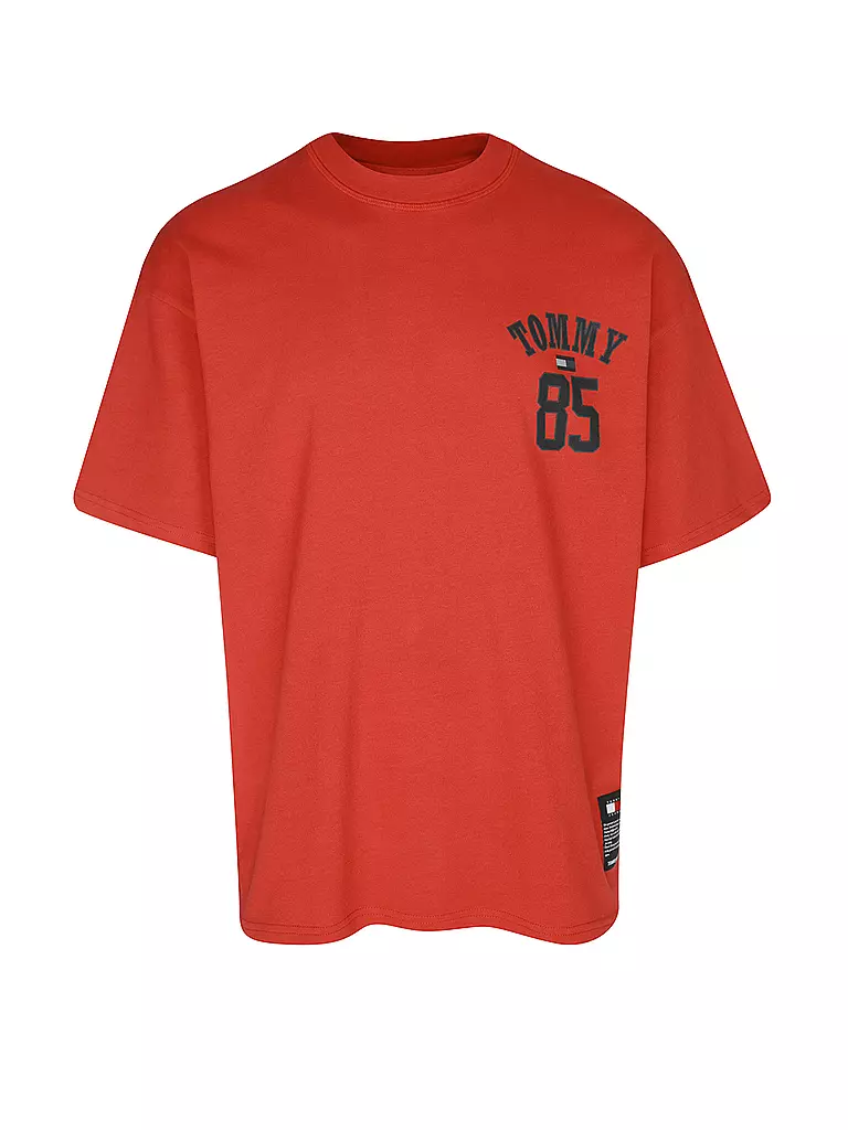 TOMMY JEANS T-Shirt REMASTERED 1985 rot