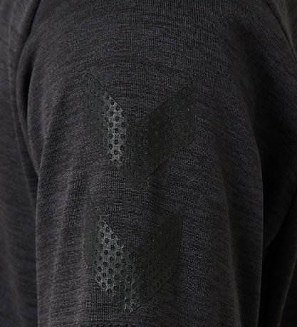 Hummel T-shirt - HMLHarald - M?rkeGråmeleret