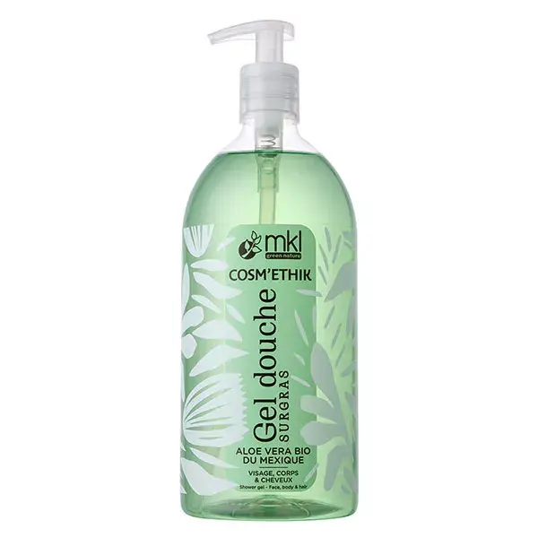 Gel de Banho MKL Green Nature Cosm'Ethik com Aloe Vera Mexicana 1L