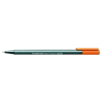 STAEDTLER® 334-7 triplus Fineliner, dreikant, 0,3 mm, siena braun