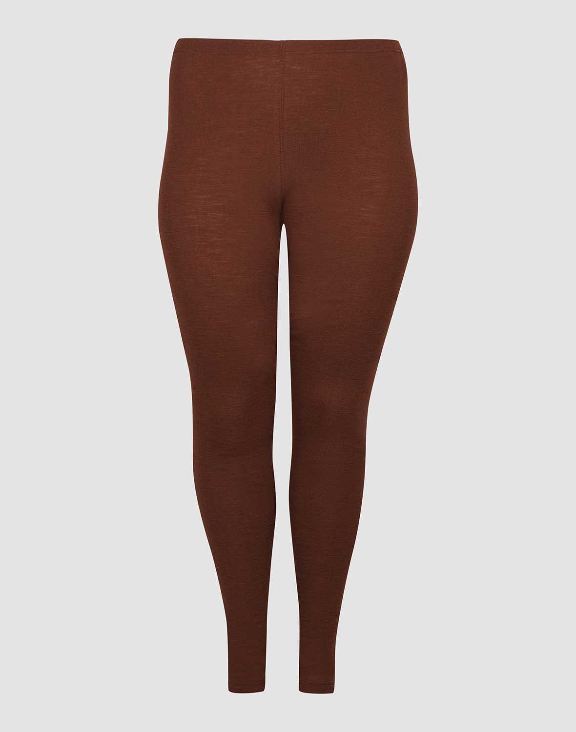 Plus size legging van merinowol voor dames