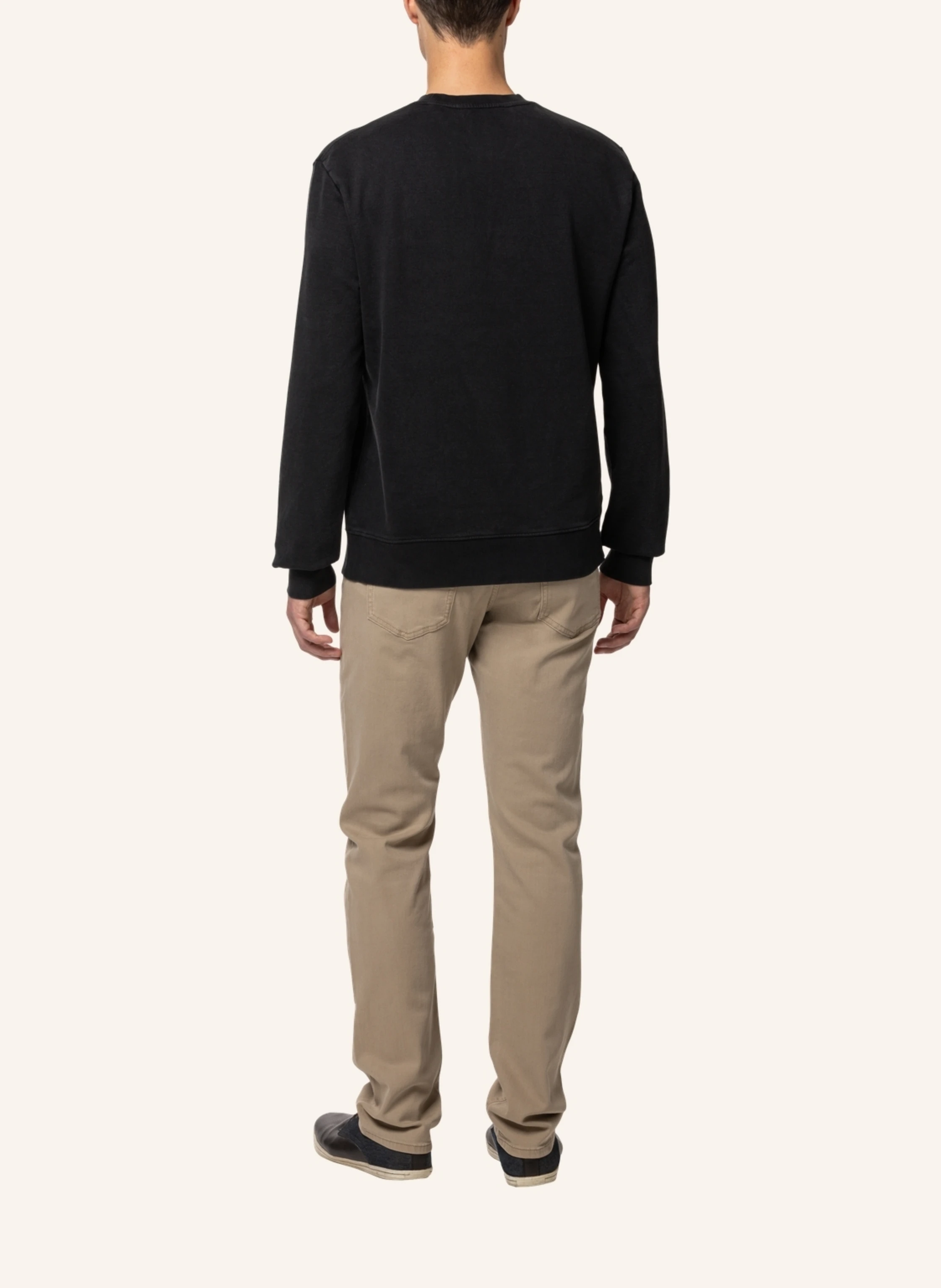 TRUSTED HANDWORK Round Neck 1/1-Sleeve Sweatshirt