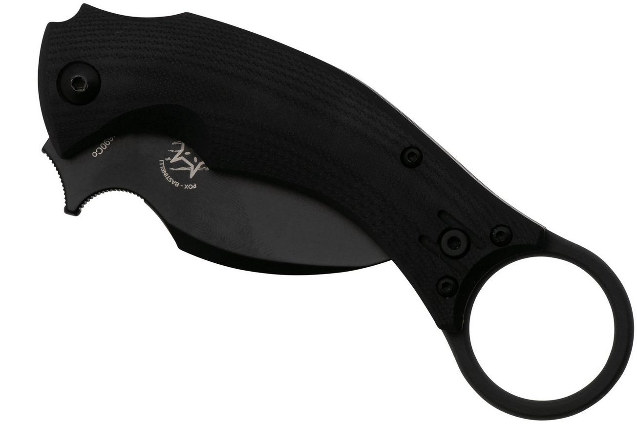 Fox Black Bird Bastinelli FX-591 Black karambit