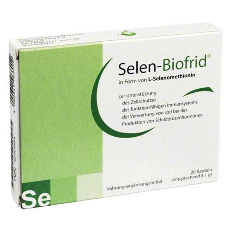 Selen Biofrid Kapseln, 20 St