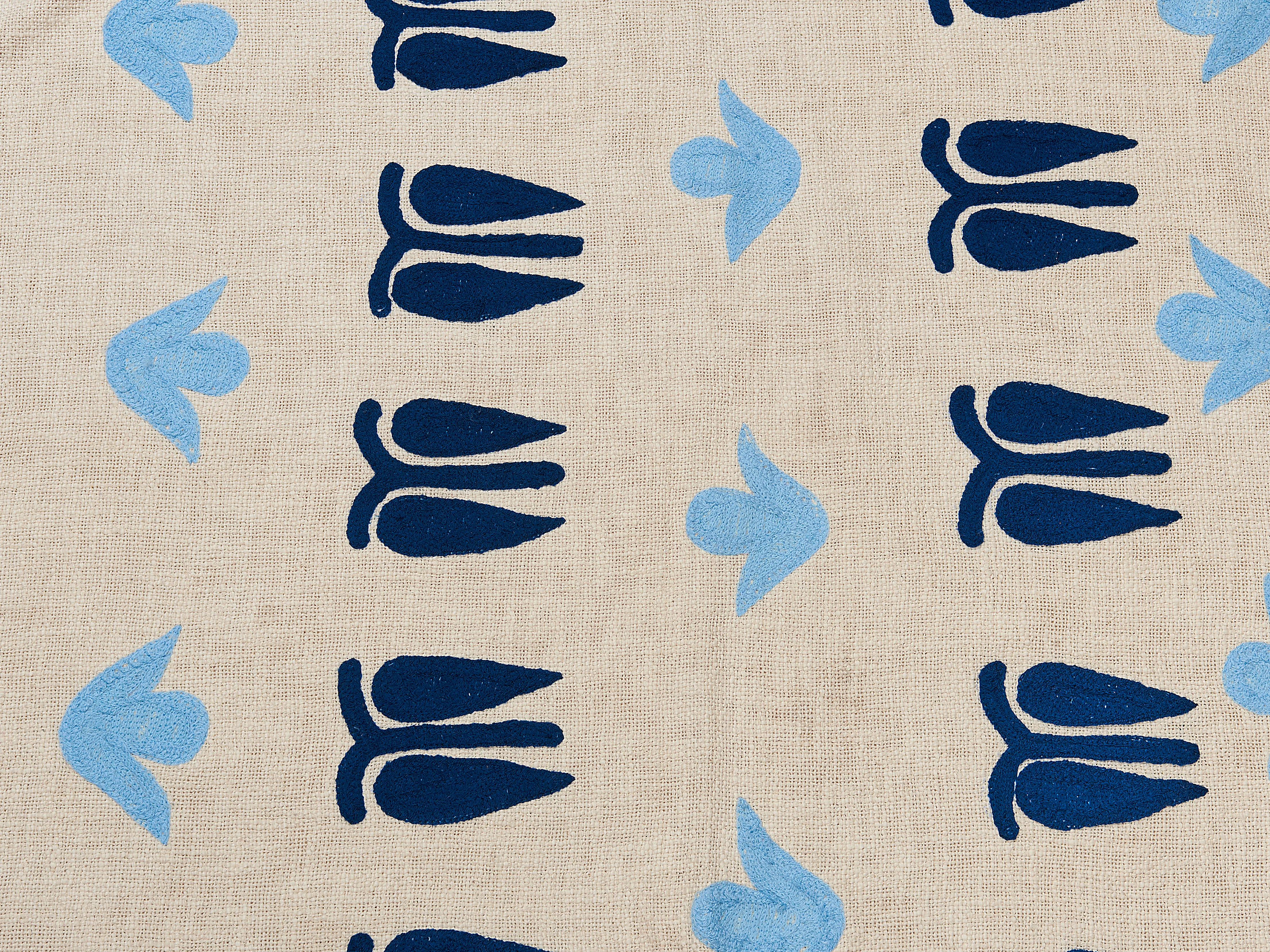 Plaid BHIND Katoen 130 x 180 cm Beige
