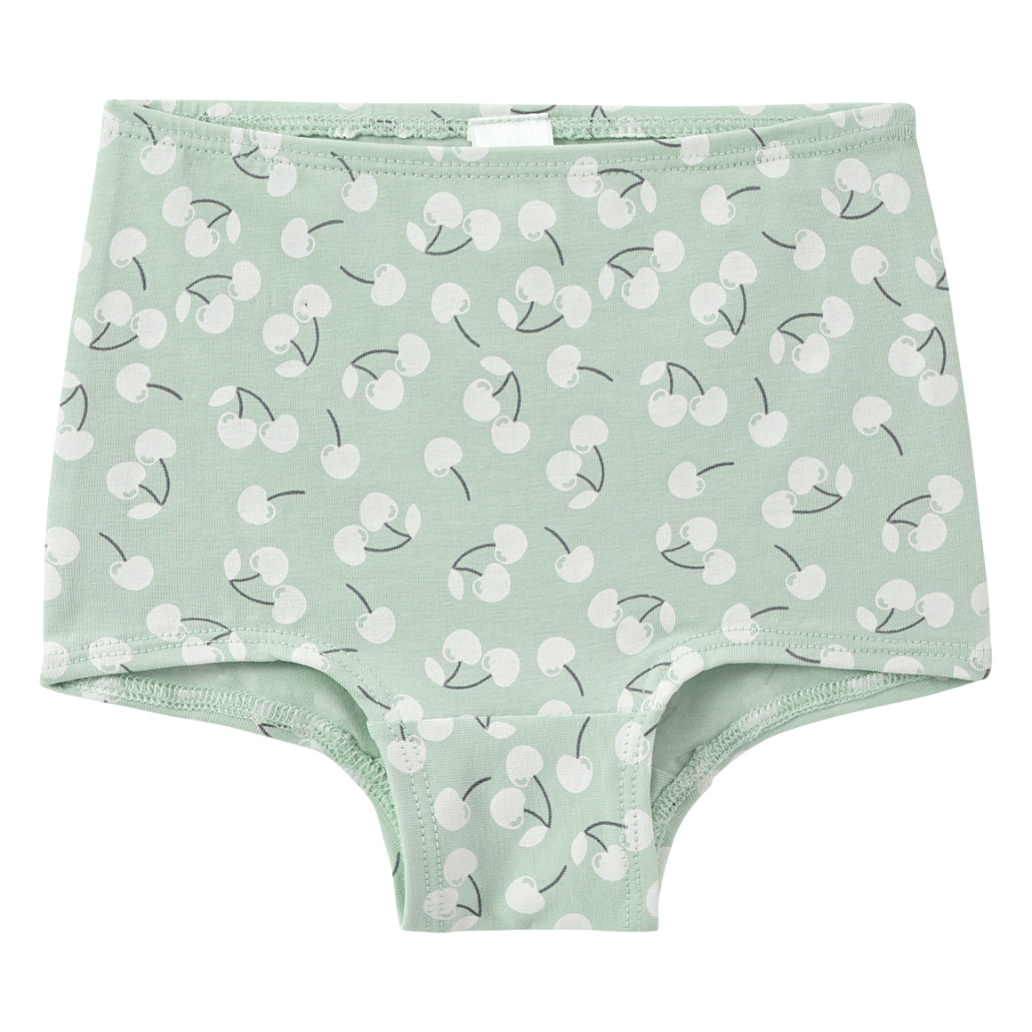 Topomini 3 Baby Pantys aus Bio-Baumwolle rosa / grün gemustert