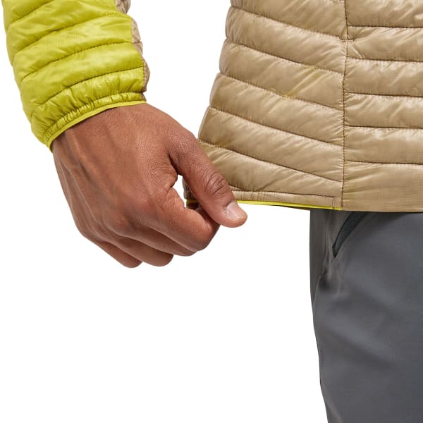 Doudoune randonnée HAGLÖFS HAGLOFS L.I.M MIMIC HOOD M SAND/AURORA