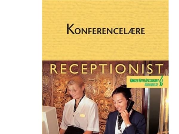 Receptionist - konferencelære | Anne Mette Pedersen;Charlotte Andersen | Språk: Dansk
